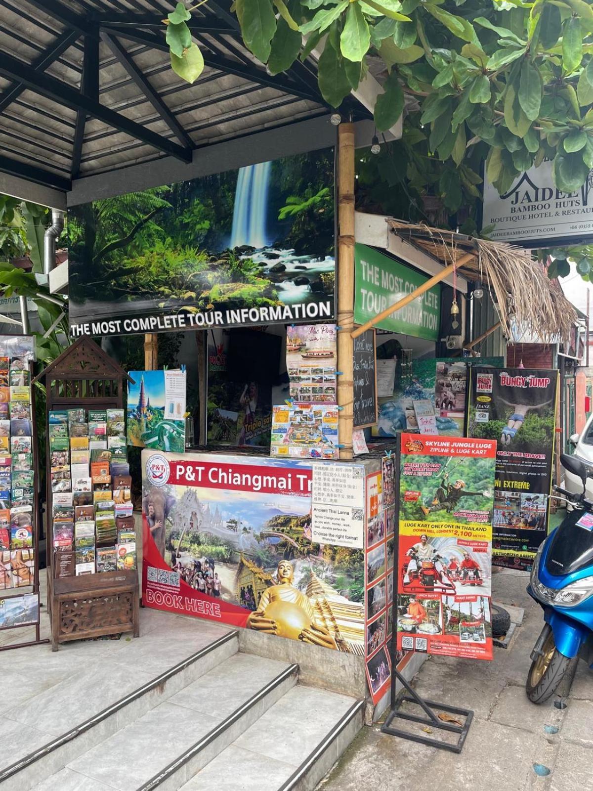 Boutique Hotel & Restaurant, Jaidee Bamboo Huts Chiang Mai Bagian luar foto